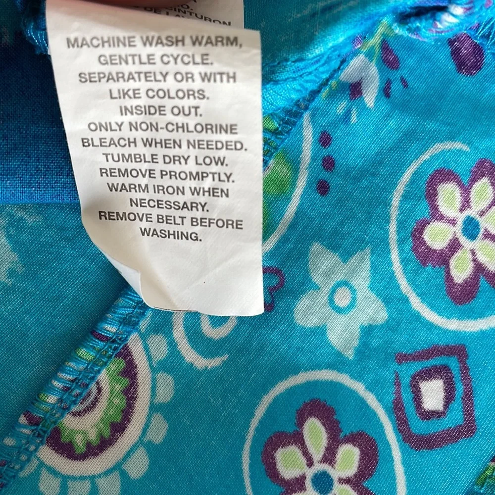 Children’s Place Beautiful blue sundress with sash  girls size 14 - Picture 14 of 15